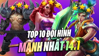 TOP 10 ĐỘI HÌNH MẠNH NHẤT LEO RANK PB 141 META CỦA CÁC BÀI REROLL  PENTAKILL COMEBACK CỰC MẠNH [upl. by Mohkos]