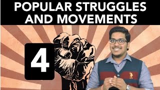 Civics Popular Struggles and Movements Part 4 [upl. by Chalmer]