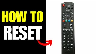 How To Reset Panasonic Tv Remote Control [upl. by Aleina]