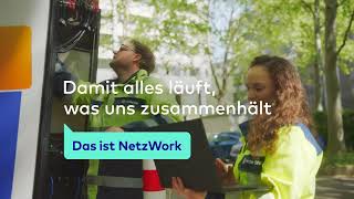 Arbeitgeberkampagne Netze BW – Das ist Netzwork [upl. by Yrffoeg371]