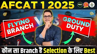 AFCAT 1 2025  Flying Branch vs Ground Duty  AFCAT 2025 Exam Eligibility Criteria  AFCAT Coaching [upl. by Steiner685]