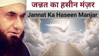 जन्नत का हसीन मंज़र  Jannat Ka Haseen Manjar  Moulana Tariq Jameel Bayan [upl. by Ardella]