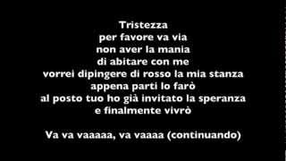 TRISTEZZA  ORNELLA VANONI Base mp3 Karaoke testo [upl. by Feldman]