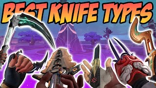 RANKING ALL VALORANT KNIFE SKIN TYPES WORST TO BEST [upl. by Christi]