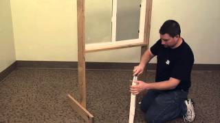 How to Replace a Vinyl Slider Window Sash Roller Assembly [upl. by Yecnuahc375]