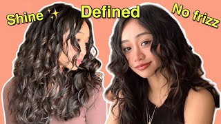 The BEST Wavy Haircare Routine For Frizzy Hair [upl. by Attaymik]