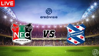 LIVE🔴 Nijmegen vs SC Heerenveen  Netherlands Eredivisie  LIVE WITH ODDS UPDATE [upl. by Wincer]