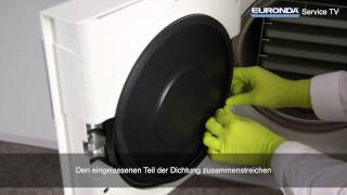 Türdichtung  Filter wechseln  Euronda Autoklaven E7E10 [upl. by Abrahamsen457]