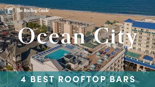 4 Best Rooftop Bars in Ocean City MD  2024 [upl. by Haeli673]