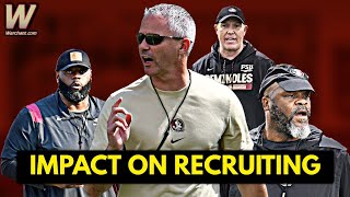 Impacts of Staff Changes on FSU Football Recruiting  WR Prospects to Watch  Warchant TV FSU [upl. by Airotel]