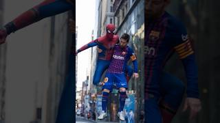 Spider Man Saves Messi 🕷️🚨 [upl. by Marjorie50]