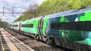 Avanti heading towards Birmingham and one heading towards Coventry going through Canley Station 194 [upl. by Eisnil]