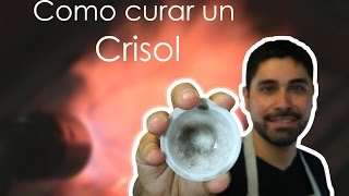 Tutorial  Como curar un crisol [upl. by Eiuqnom177]