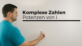 Komplexe Zahlen Potenzen von i verdeutlicht am Einheitskreis  Mathe by Daniel Jung [upl. by Adelaida]