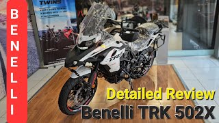 New Benelli TRK 502X ❤️  Detailed Review  Features amp Specifications  Mileage  Colors  Exhaust [upl. by Dino]