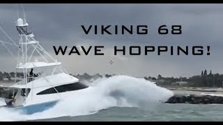 VIKING YACHTS 68 ROUGH SEAS  Billfish TV 080 [upl. by Miko560]