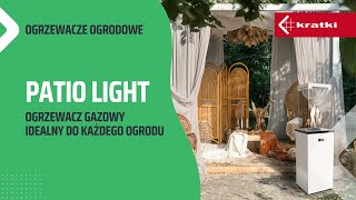 Ogrzewacz gazowy Patio Light  idealny do każdego ogrodu [upl. by Okin]