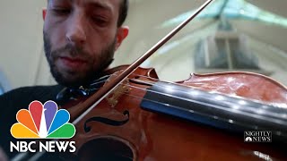 ‘Violins of Hope’ performance honors Holocaust victims with restored instruments [upl. by Dombrowski]