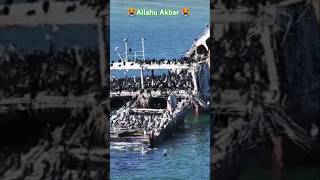 Allahu Akbar 😭 Allah rahem farmaye 😔😓youtubeshorts duet shortvideo [upl. by Niltiak359]