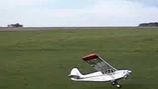 Very short rc plane takeoff [upl. by Aurlie]