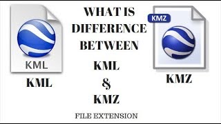 What is Difference Between Kml And Kmz File extension in Hindi By Ahuja Technical Hant [upl. by Gloria]