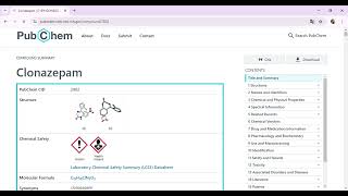 PubChem Google Chrome 2024 10 20 17 44 50 [upl. by Alaik169]