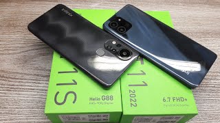 Infinix Hot 11 2022 vs Infinix Hot 11S  Which Should You Buy [upl. by Ycrem118]