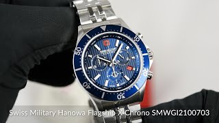 Swiss Military Hanowa Flagship X Chrono SMWGI2100703 [upl. by Yurt843]