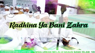 Radhina Ya Bani Zahra  Pondok DarSa [upl. by Tybald]