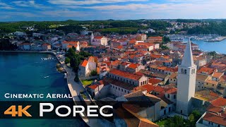 POREC 4K Drone 🇭🇷 Parenzo Poreč  Croatia Hrvatska Istria [upl. by Derej]