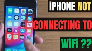 How to FIX iPhone Not Accepting WiFi PASSWORD  Wont Connect To Router [upl. by Edas631]