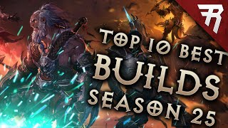 Top 10 Best Builds for Diablo 3 Season 25 All Classes Tier List 272 [upl. by Anawat447]