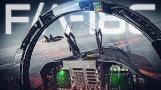 FA18C Hornet Vs Mig25 Foxbat  Operation Desert Storm  Digital Combat Simulator  DCS [upl. by Dulce]