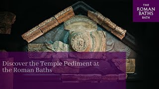 Discover the Temple Pediment at the Roman Baths [upl. by Einuj322]