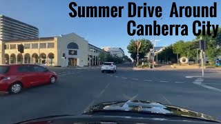 Summer drive around Canberra city  Australian Capital Territory  Canberra Australia 🇦🇺 [upl. by Hung]