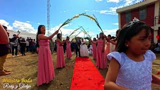 NUESTRA BODA  RONY amp GLEDYS [upl. by Karlik]