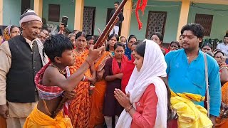 भुईया बाबा के पूजा में भगत जी भेटी कैसे कांटेBhaiya baba ke puja bhagat ji bhetimanarpooja [upl. by Baynebridge]