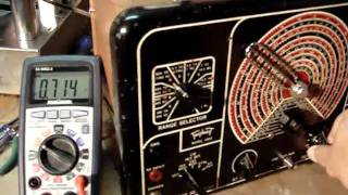 Triplett 1632 Signal Generator TestingMPG [upl. by Balbinder32]