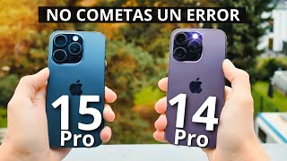 iPhone 15 Pro vs iPhone 14 Pro  Review en Español [upl. by Nare478]