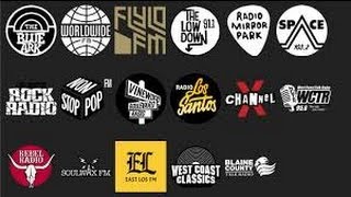 gta 5  all radio STATIONS LISTED with TRACK ID part one [upl. by Stutsman]