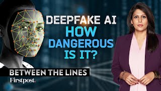 AIGenerated Deepfakes Are Taking Over the World Heres How  Between the Lines with Palki Sharma [upl. by Ydolem]