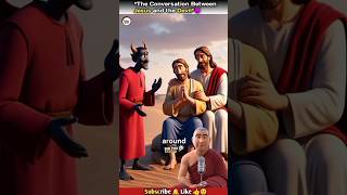 The Conversation Between Jesus Christ and Devil 👿  story shorts motivationalstory [upl. by Conan]