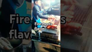 Fire Meets Flavor🔥🍢 BBQ NightMarket StreetFood ThailandEats BBQDelights FoodLovers shorts [upl. by Teagan]