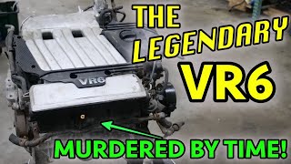 I FINALLY TEARDOWN A VR6 Volkswagens CRAZY Engine Idea From The 90s Was A HUGE SUCCESS [upl. by Idahs]