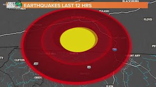 DID YOU FEEL IT 51 magnitude earthquake in North Carolina [upl. by Arlo]