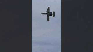 A10 Warthog  Sound warbirds military jets flyby tankkiller airshow aircraft asmr sound [upl. by Nedyrb]