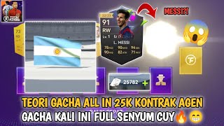 TEORI GACHA BRUTAL LAGI HABISIN 25K KONTRAK AGEN GACHA KALI INI WANGI BANGET  TOTAL FOOTBALL🔥 [upl. by Oigroig]