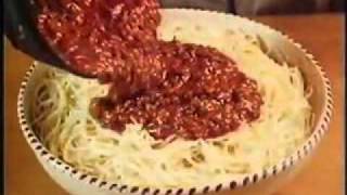 Australian Ad Leggos Bolognese Sauce  1989 [upl. by Gyasi]