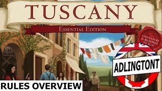 Rules Overview  Tuscany Essential Edition [upl. by Nawat]