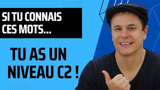 Si tu connais ces mots tu as un niveau C2 en français 📋😎 [upl. by Mauldon]